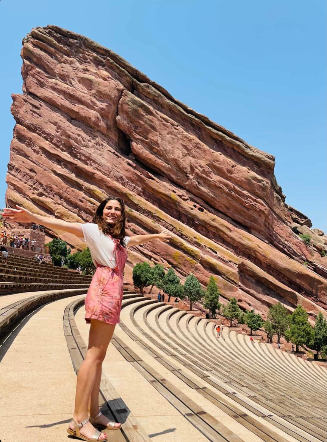 Claire et la salopette La Havane dans le Colorado